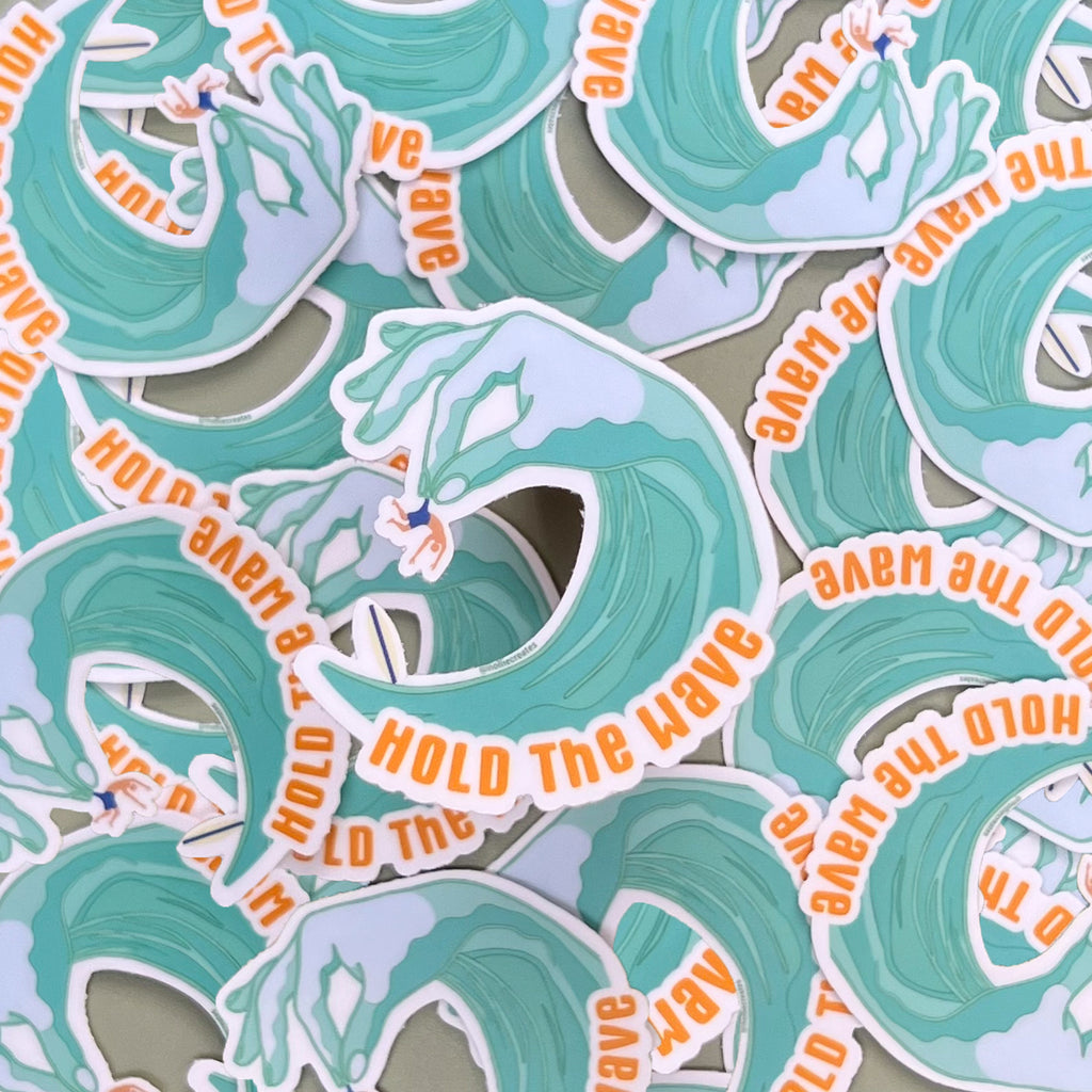 Segura a Onda Sticker