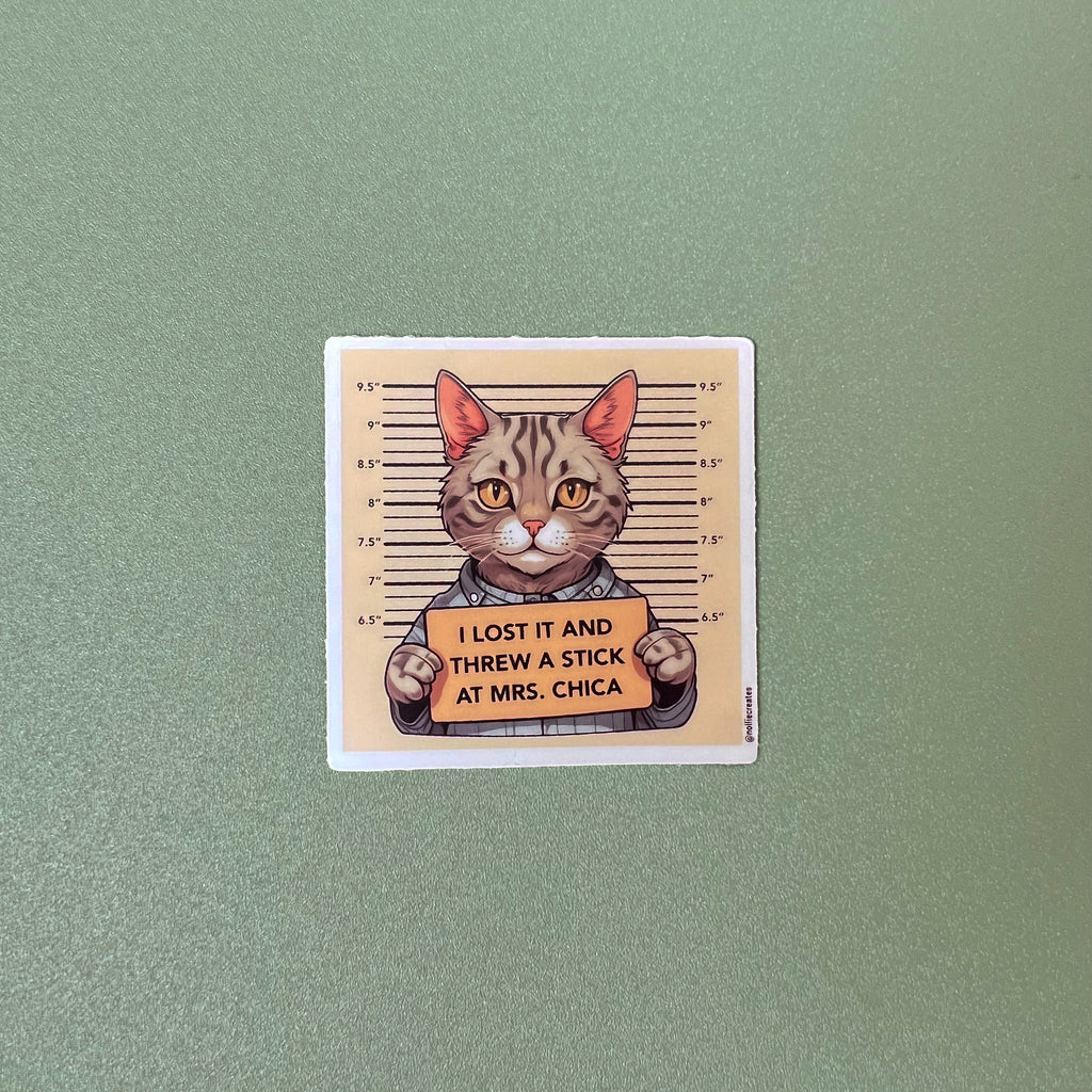 Atirei O Pau Na Dona Chica Sticker