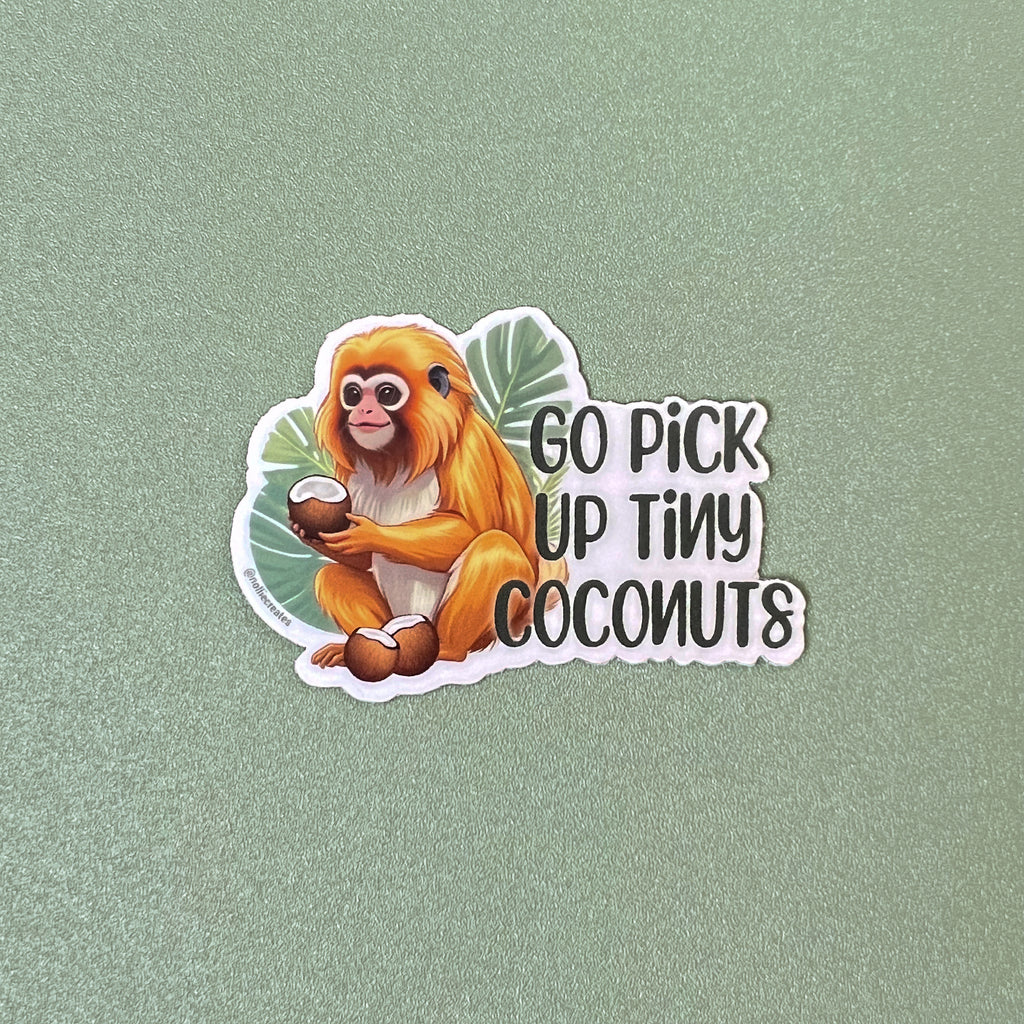 Vai Catar Coquinho Sticker