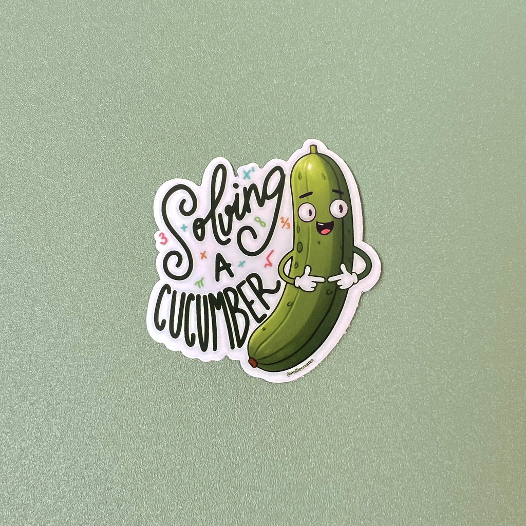 Resolvendo Pepino Sticker
