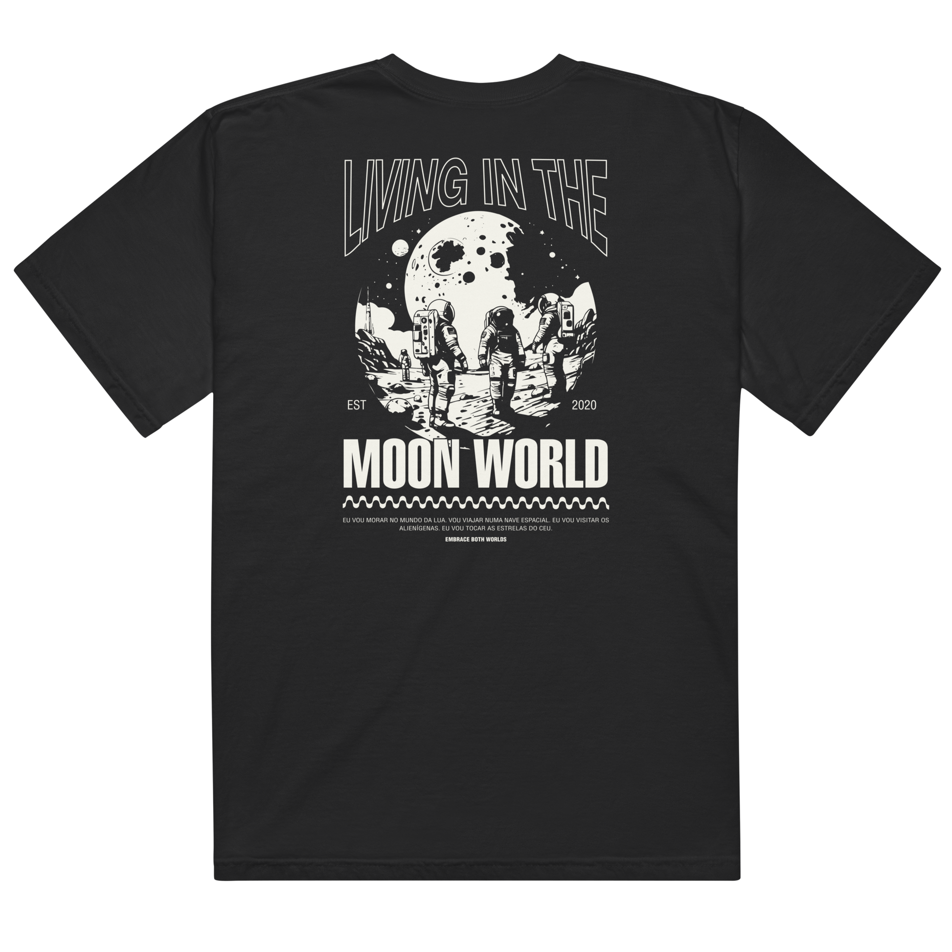 Morando No Mundo da Lua Unisex T-Shirt