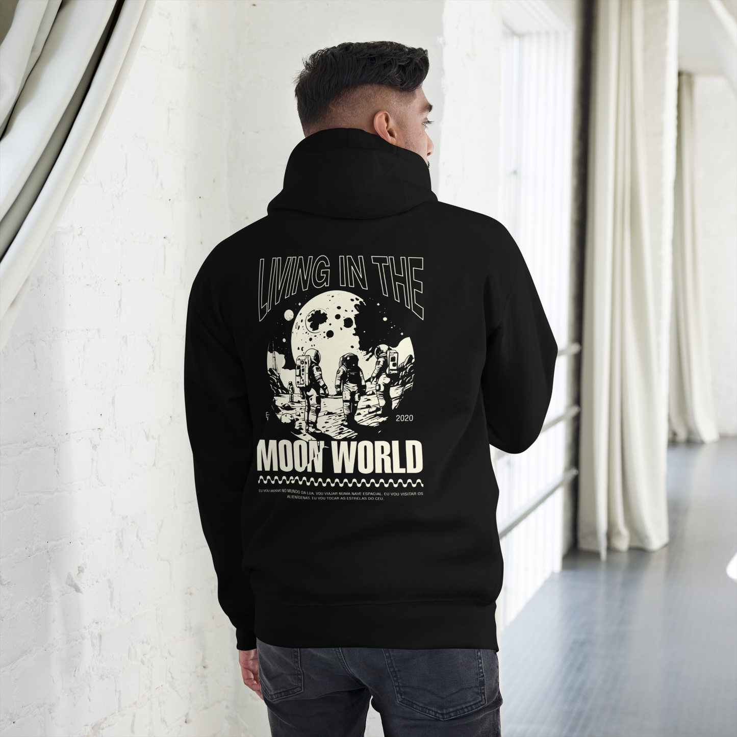 Mundo da Lua Unisex Hoodie